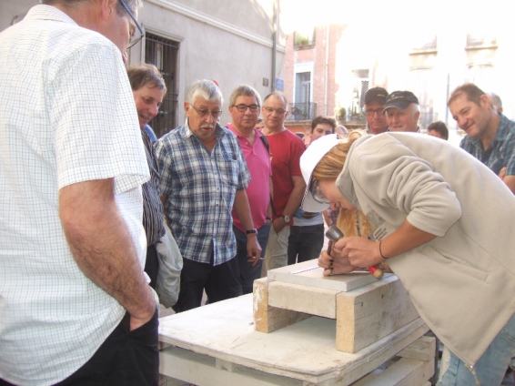 gravure sur pierre ou sur marbre